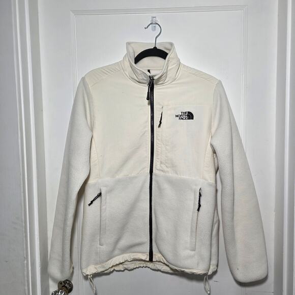 The North Face Denali Fleece Jacket off White size Medium - Picture 1 of 11